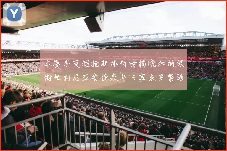 本赛季英超抢断排行榜揭晓加纳领衔帕利尼亚安德森与卡塞米罗紧随其后